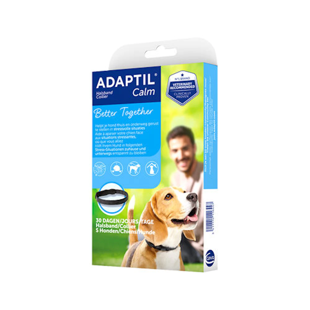 Adaptil Calm halsband S/ 45 cm (nek 37,5 cm) - Adaptil calm halsband kleine hond 126007 0500 none jpg - 9803074