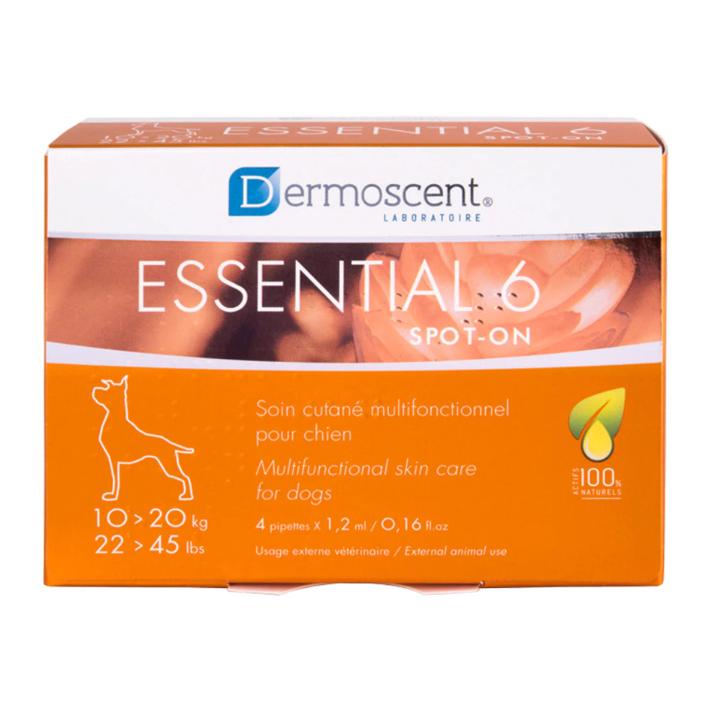 Dermoscent Essential 6 hond spot-on 10-20 kg 4 pipetten - Dermoscent essential 6 spot on hond 10 20 kg 98092 1000 none jpg - 9804549