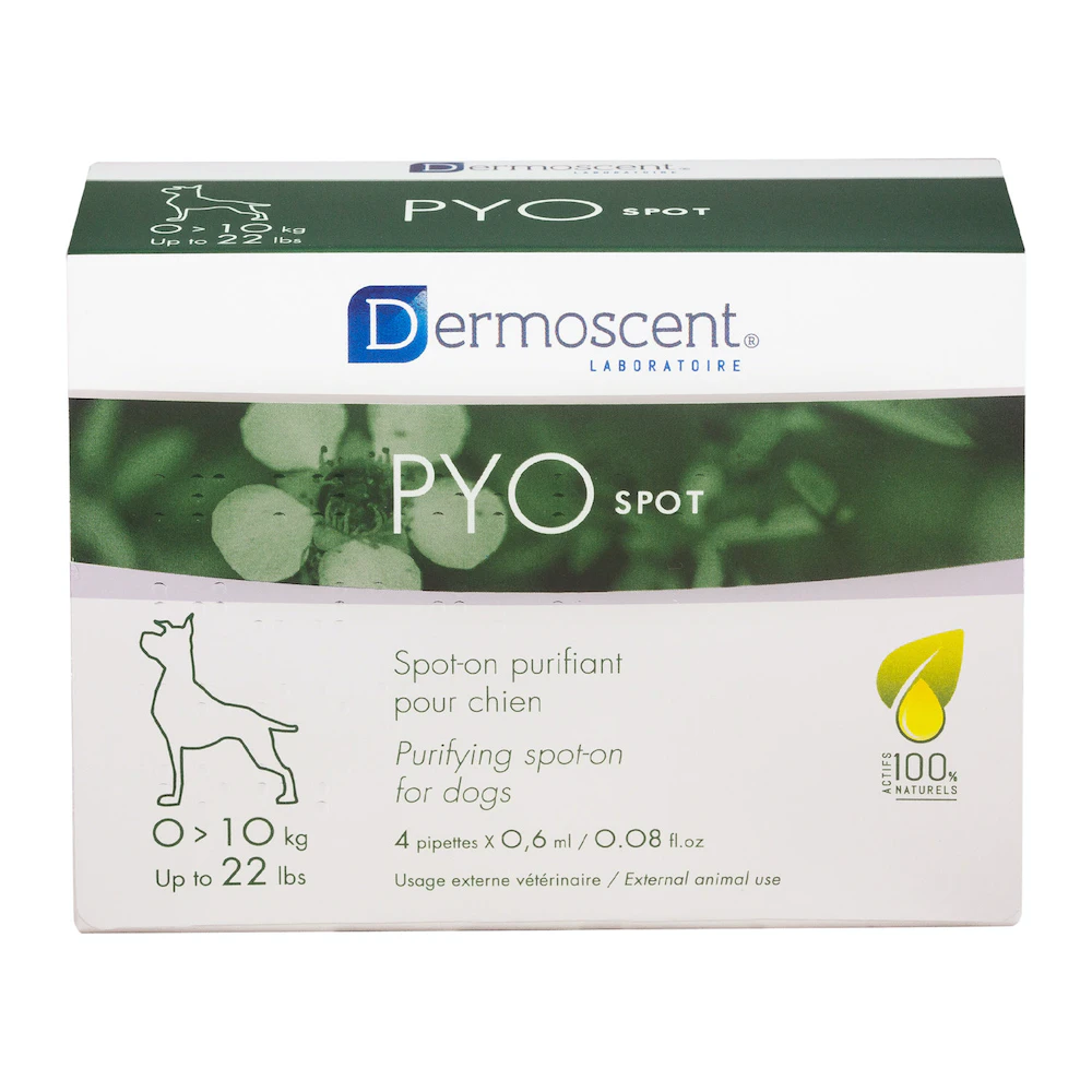 Dermoscent PYOspot hond spot- on 0-10 kg 4 pipetten - Dermoscent pyospot 160145 1500 none jpg - 9804547