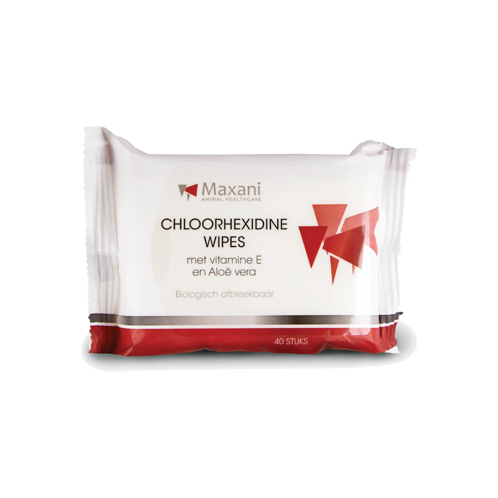 Maxani Chloorhexidine Wipes met vitamine A 40 stuks - Maxani chloorhexidine doekjes 151930 2000 none jpg - 9808586