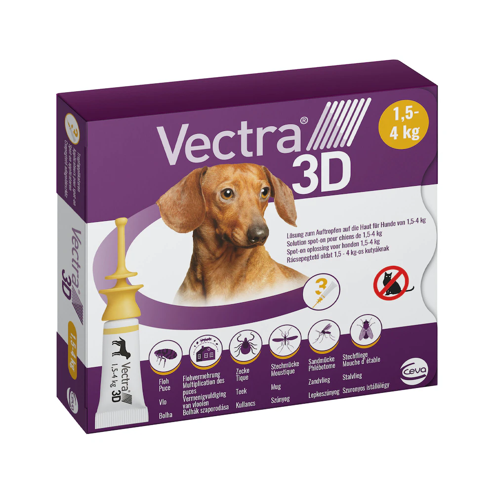 Vectra 3D Dog XS 1,5 - 4 kg 3 pipetten - Vectra 3d dog 202481 2000 none jpg - 9803139