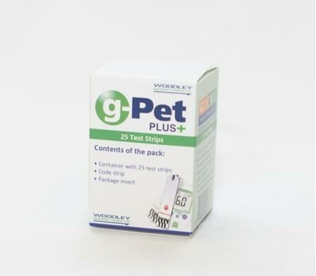 Glucosemeter g-pet plus strips 25 stuks - Xc 9812020 -  9812020