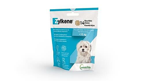 Zylkene Chew 75 mg (hond en kat) < 10kg 14 chews - Xc 9819924 - 9819924