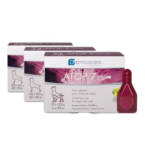 Dermoscent Atop 7 hond Spot-on 10-20 kg 4 pipetten - Xc 9821275 1 -  9821276