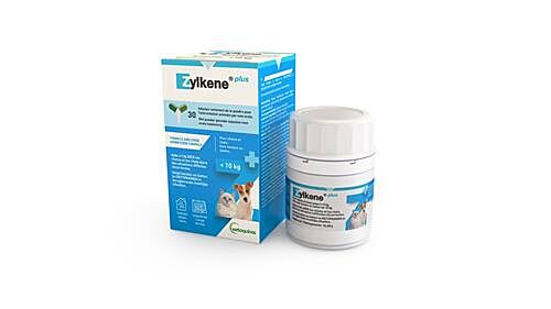 Zylkene Plus 75 mg (hond en kat) <10 kg 30 capsules - Xc 9828595 - 9828595